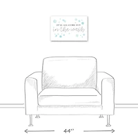 In The Wash 18" x 12" Canvas Wall Art