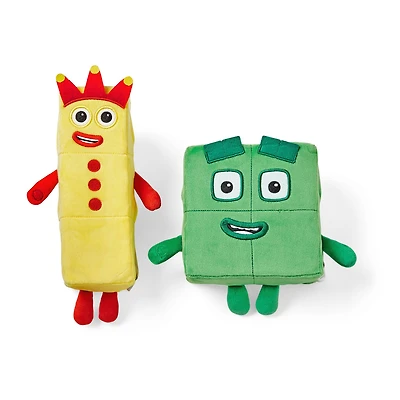hand2mind® Numberblocks 3 & 4 Playful Pals Plush Set