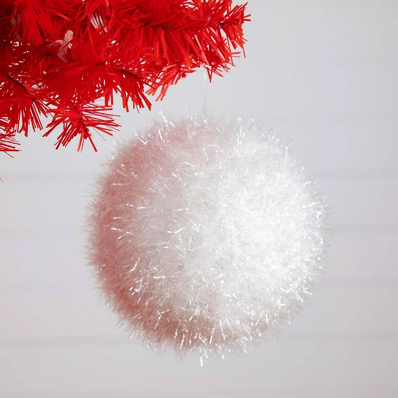 5ft. Pre-Lit Red Santa’s Hat Artificial Christmas Tree, Clear LED Lights