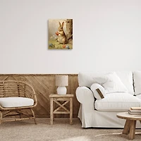 Stupell Industries Easter Bunny in Nature Canvas Wall Art