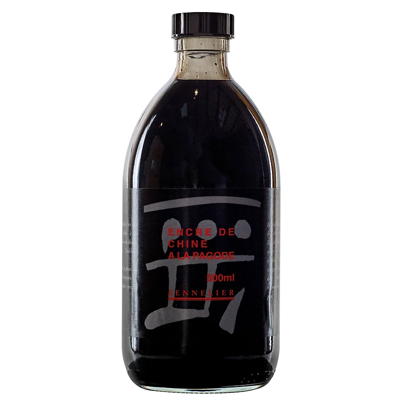 Sennelier China Black Ink Bottle