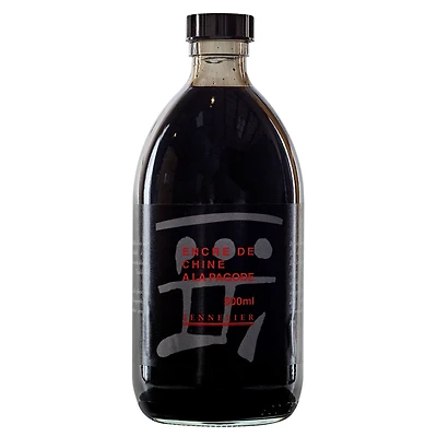 Sennelier China Black Ink Bottle