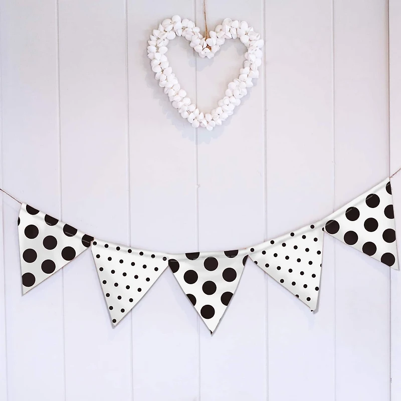 White & Dot Double-Sided Cardstock Paper by Recollections