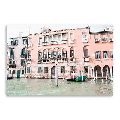 Canal Building I Canvas Giclee