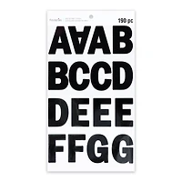 Black Vinyl Alphabet Sticker Sheets by Recollections™