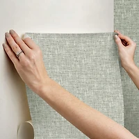NuWallpaper Poplin Peel & Stick Wallpaper