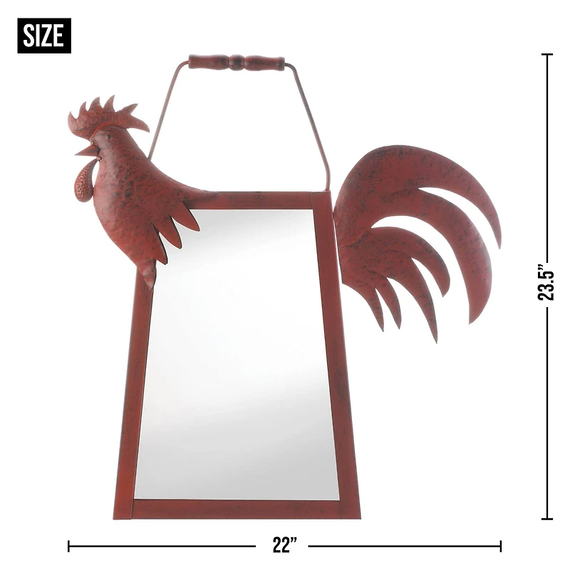 Red Rooster Mirror