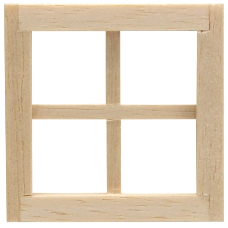 Houseworks® 1/24 Scale Square 4-Light Window