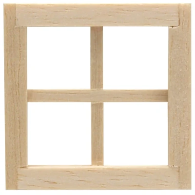 Houseworks® 1/24 Scale Square 4-Light Window