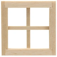 Houseworks® 1/24 Scale Square 4-Light Window
