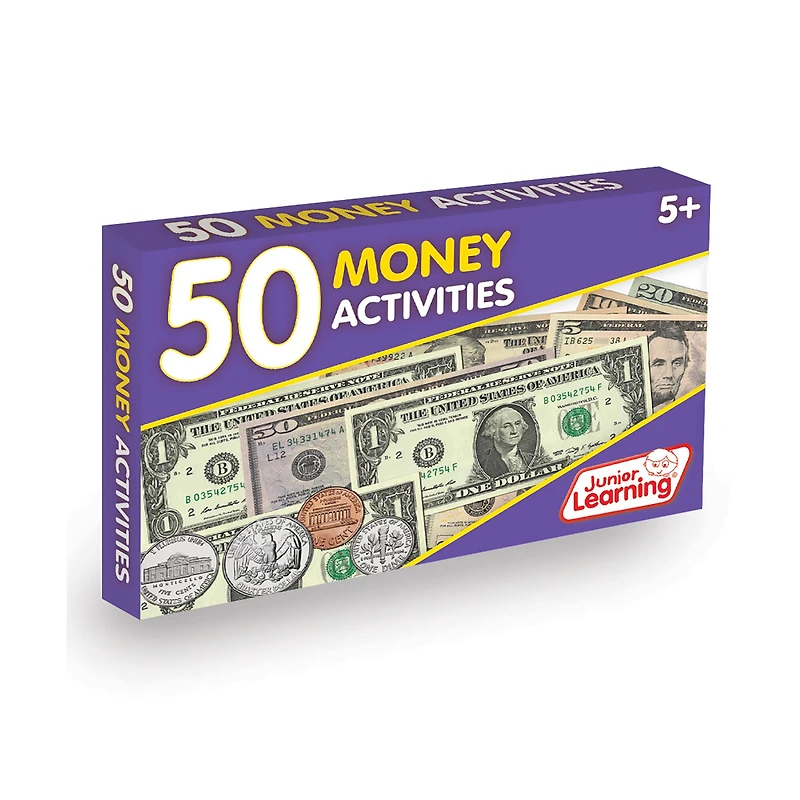 Junior Learning® 50 Money Activities Learning Set