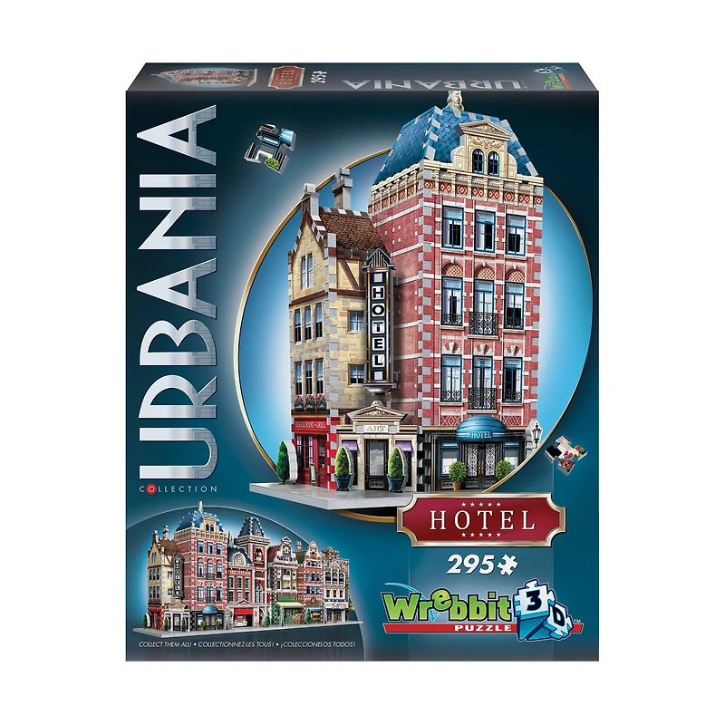 Urbania Collection - Hotel 3D Puzzle: 295 Pcs