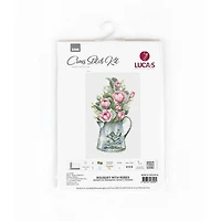Luca-s Bouquet With Roses Counted Cross Stitch Kit