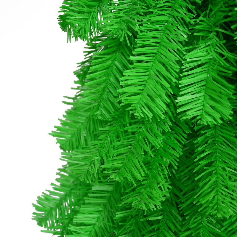 6ft. Pre-Lit Whimsical Artificial Wrapped Christmas Tree, Clear Lights