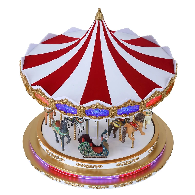 Mr. Christmas 17" RGB Light Show Carousel