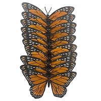4.75" Orange Feather Butterflies, 10ct. by Ashland®