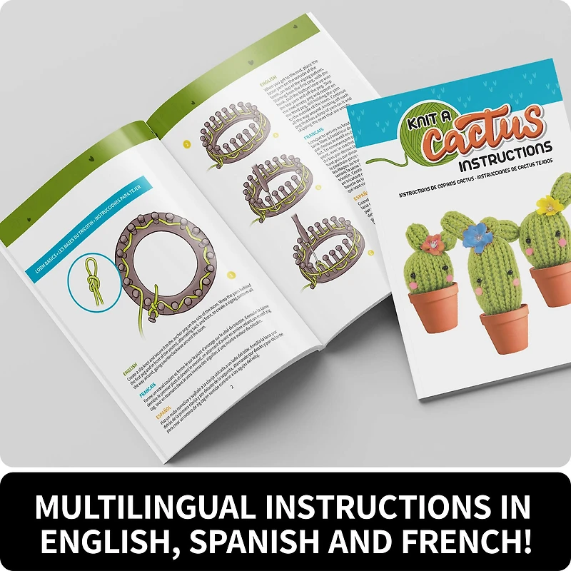 Style Me Up! Knit A Cactus Activity Kit