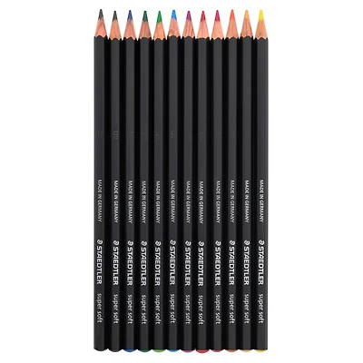Staedtler® 12 Super Soft Colored Pencil Set