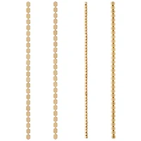 Matte Gold Hematite Mix Beads by Bead Landing™