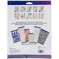 Sticko® Bright Extra Large Futura Alphabet Stickers