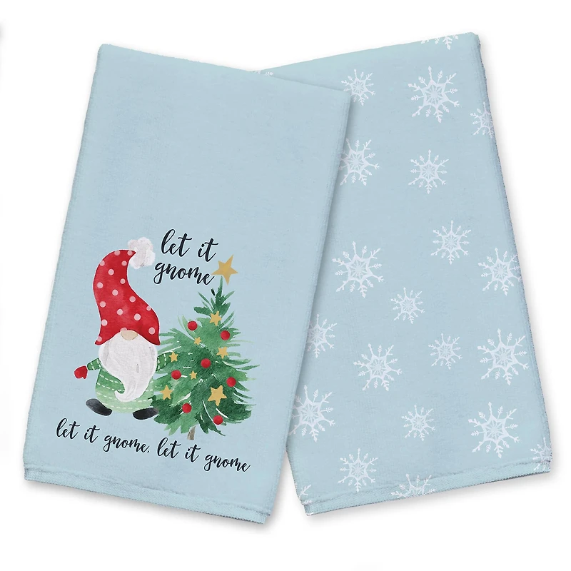 Let it Gnome Tea Towel Set