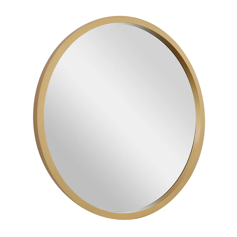 Gold Contemporary Wall Mirror, 42" x 2" x 42"