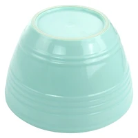 Martha Stewart Turquoise Plastic Bowl Set with Lids