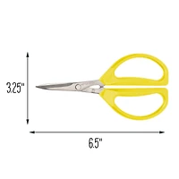 Honey Can Do 2 Pack Joyce Chen Original Unlimited Kitchen Scissors w/ Yellow Handles