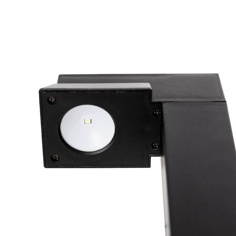 Glitzhome® 15" Solar Powered LED Pathway Ground Lights Set