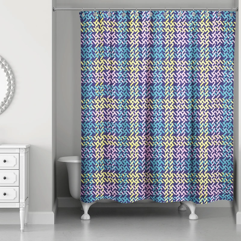 Plaid Shower Curtain