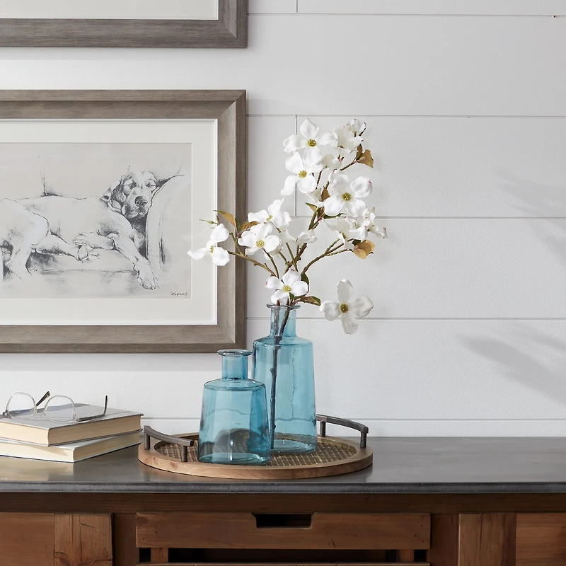 Glass Bottle Vase Set