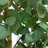 9ft. Potted Green Artificial Eucalyptus Tree