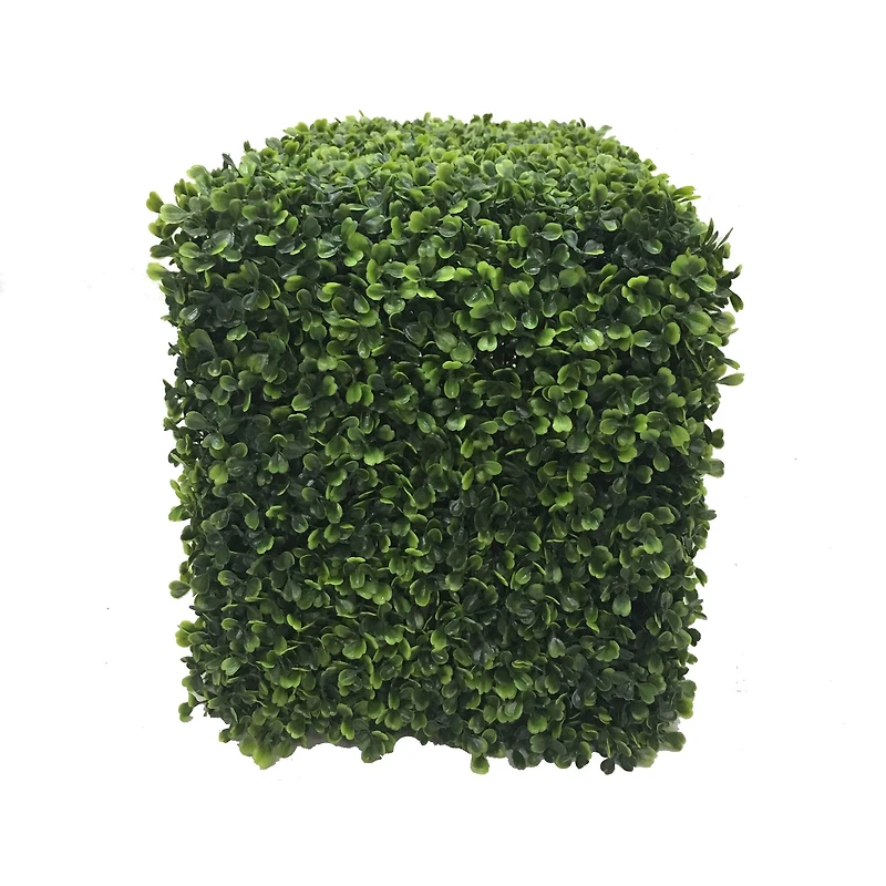 24" Artificial Green Boxwood Hedge