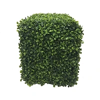 24" Artificial Green Boxwood Hedge