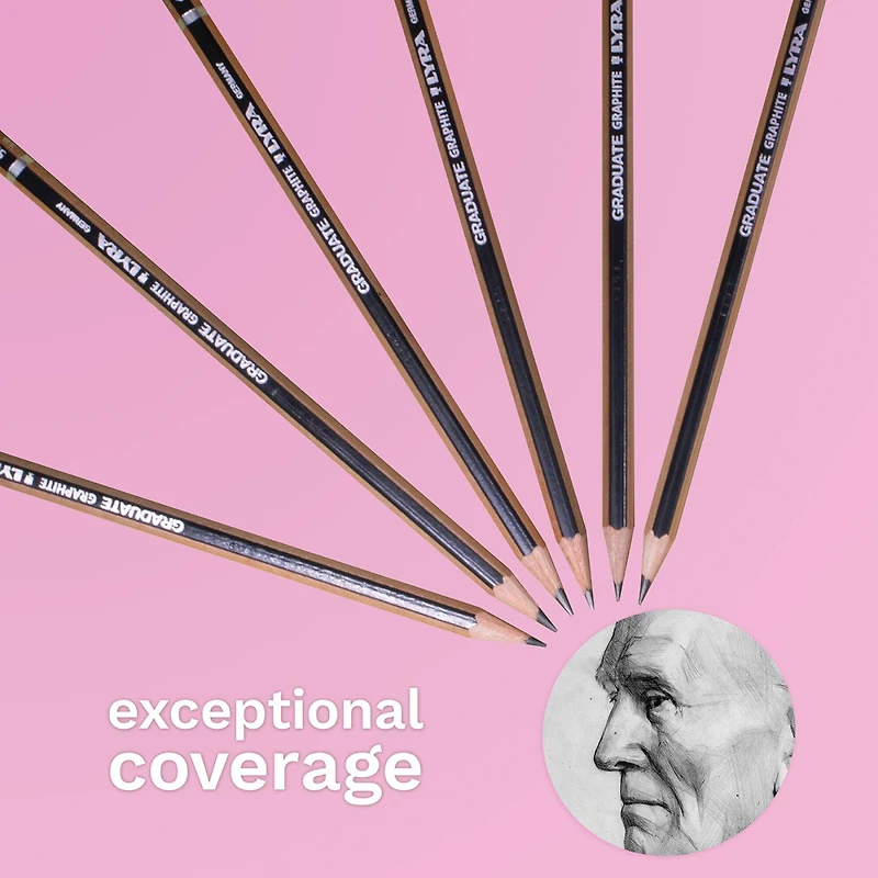 Lyra Graduate Student-Grade Graphite Pencils, 12ct.