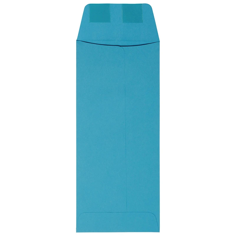 JAM Paper #10 Blue Recycled Policy Business Envelopes, 25ct.