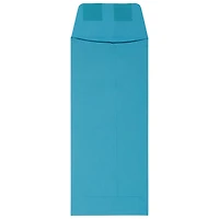 JAM Paper #10 Blue Recycled Policy Business Envelopes, 25ct.