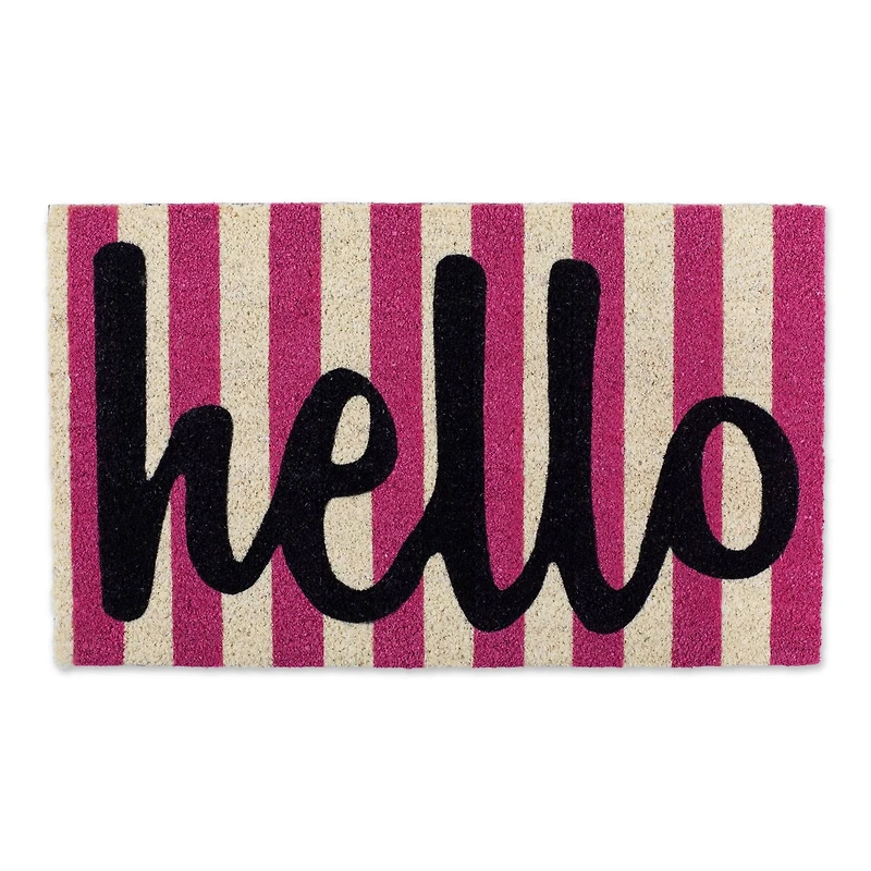 DII® Hello Stripes Doormat