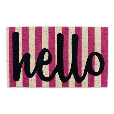 DII® Hello Stripes Doormat