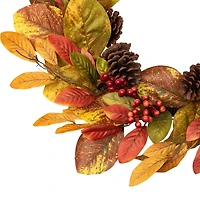 26" Leaves & Berries Twig Thanksgiving Wreath