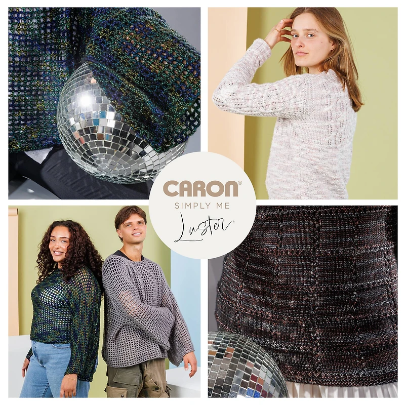 2 Pack Caron® Simply Me Luster™ Yarn