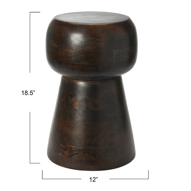 Hello Honey® Cuvee Modern Boho Solid Wood End Table