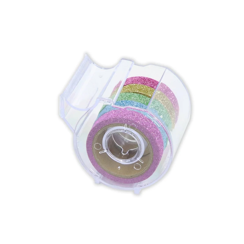 Pastel Glitter Crafting Tape & Dispenser Set by Recollections™