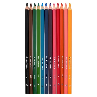 12 Packs: 12 ct. (144 total) Staedtler® Triangular Colored Pencils