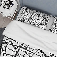 Designart 'Web Pattern' Modern & Contemporary Bedding Set