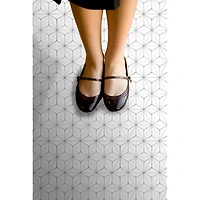 FloorPops Kikko Peel & Stick Floor Tiles