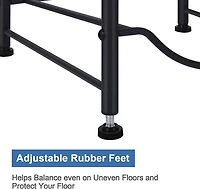 NEX™ 3-Tier 5-Gallon Black Water Jug Storage Rack