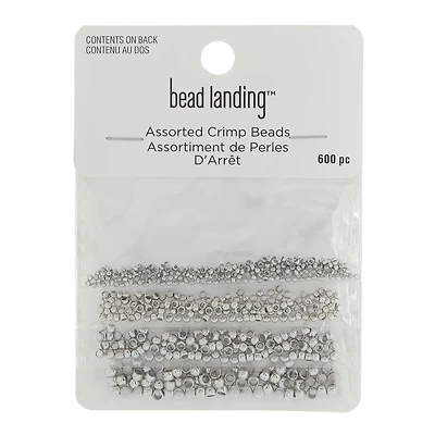 Assorted Metal Crimp Beads