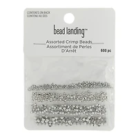 Assorted Metal Crimp Beads