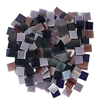 Oceanside Compatible™ Small Purple Mosaic Stained Glass Squares, 8oz.